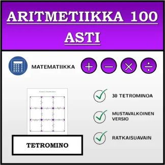 Tetromino: Aritmetiikka 100 asti