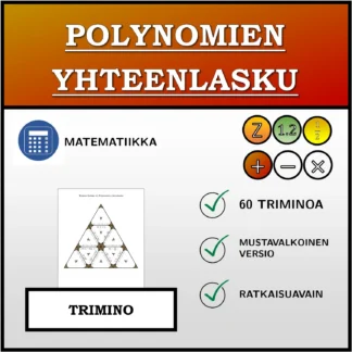 Trimino: Polynomien yhteenlasku