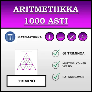 Trimino: Aritmetiikka 1000 asti