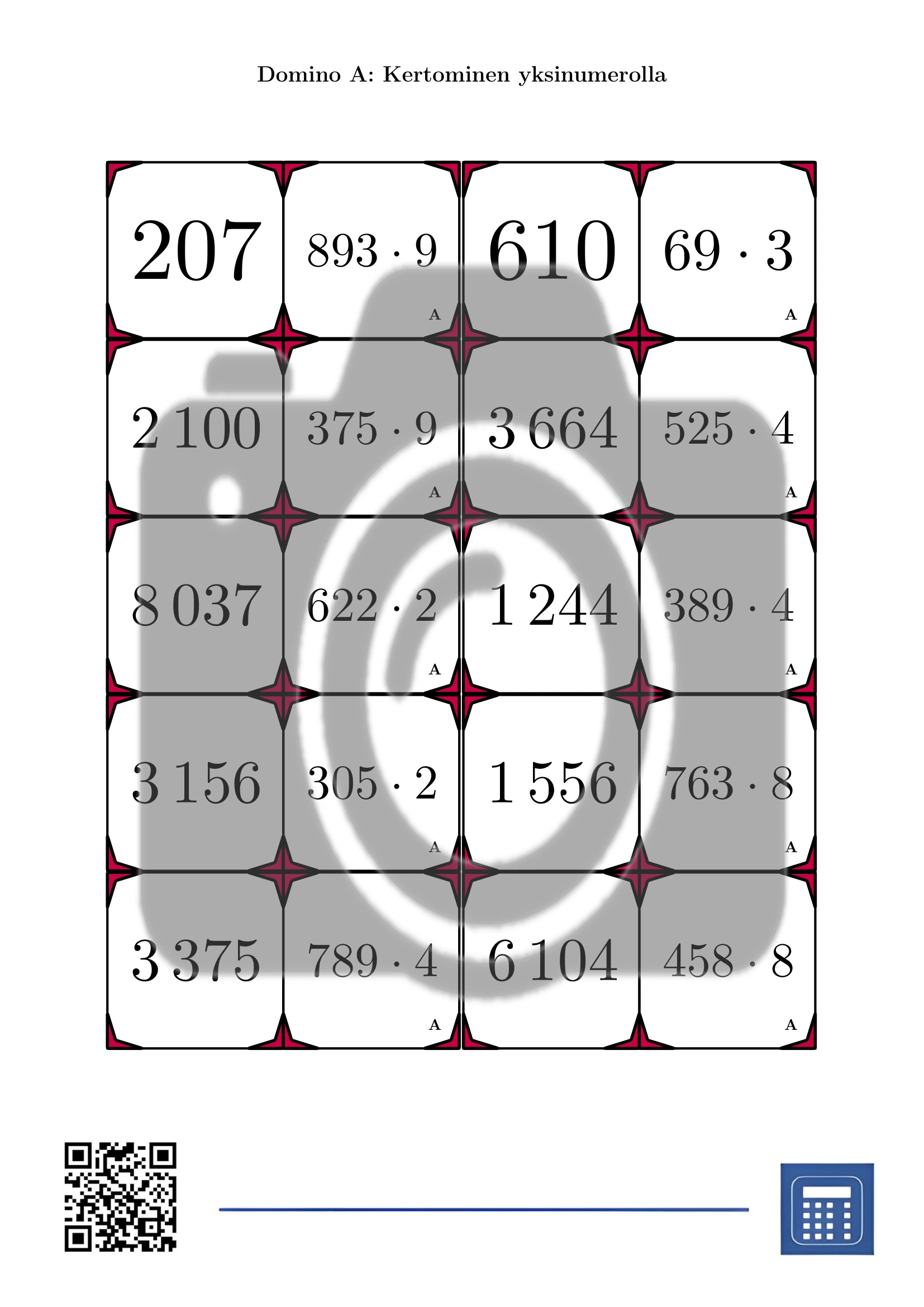 Domino: Kertominen yksinumerolla - Image 2