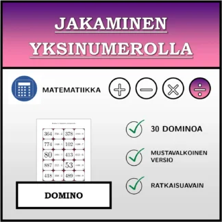 Domino: Jakaminen yksinumerolla