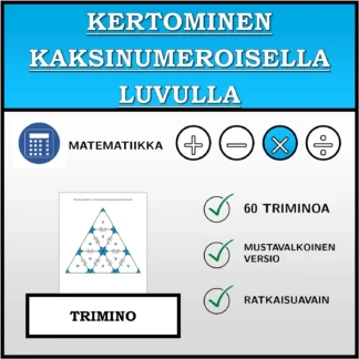Trimino: Kertominen kaksinumeroisella luvulla