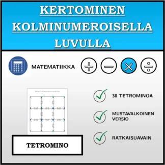 Tetromino: Kertominen kolminumeroisella luvulla