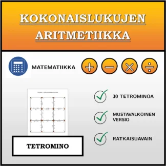 Tetromino: Kokonaislukujen aritmetiikka