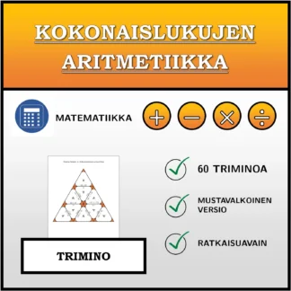 Trimino: Kokonaislukujen aritmetiikka