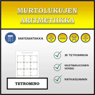 Tetromino: Murtolukujen aritmetiikka
