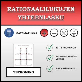Tetromino: Rationaalilukujen yhteenlasku