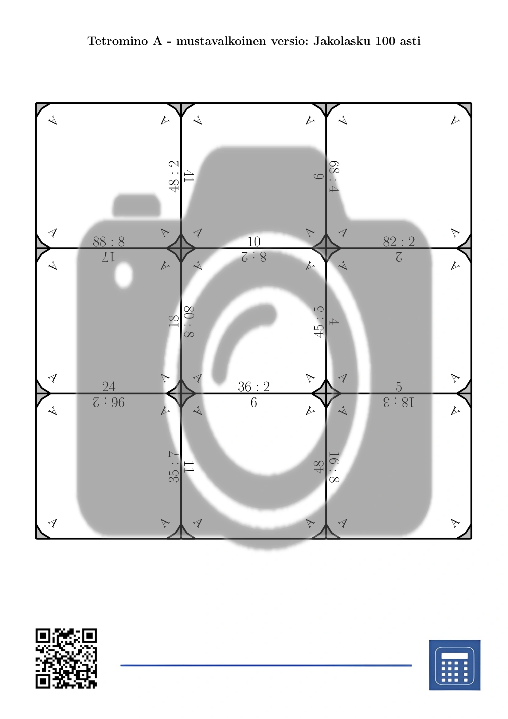 Tetromino: Jakolasku 100 asti - Image 3