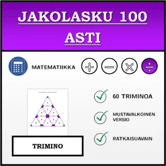 Trimino: Jakolasku 100 asti