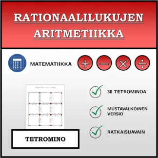 Tetromino: Rationaalilukujen aritmetiikka